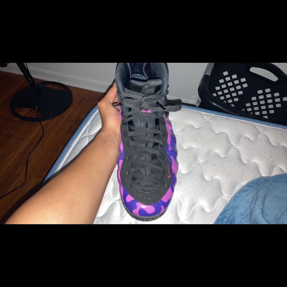 Purple camo foamposites